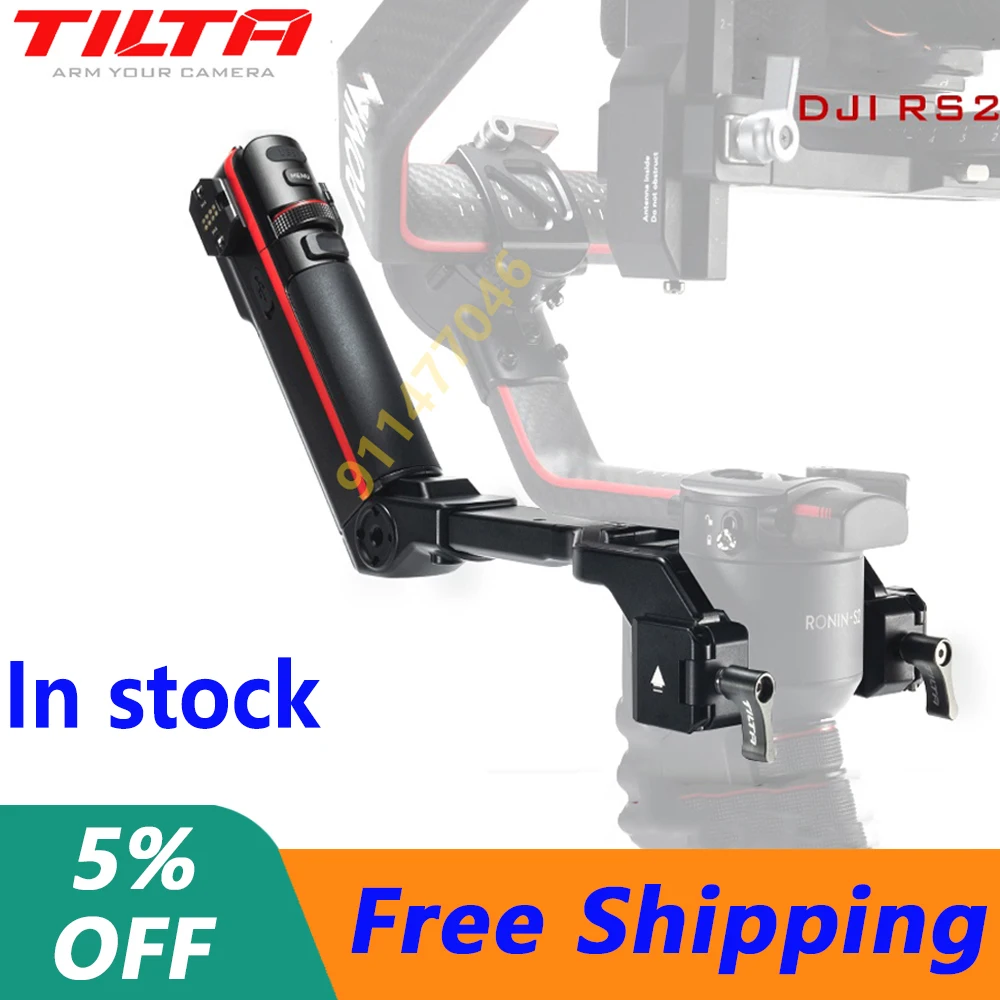 

TILTA TGA-ARH Rear Operating Control Handle for DJI RS2 Kit Rail Extender Arm TGA-NEA Rear Operating Handle TGA-BRH NATO