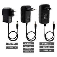 AC110-240V to DC5V 9V 12V 1A 2A 3A Universal Power Adapter Supply Charger adaptor EU US plug for 2835 5050 LED light strip