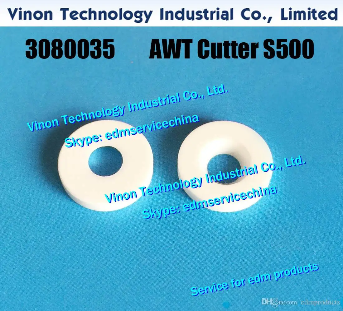 3080035 edm AWT Cutter Ø10.9xØ4x2tmm Upper (Ceramic type) for Sodic k JL,G,EPOC,AW,BF,PGW,AP,A,AQ. W400135D, 3080689