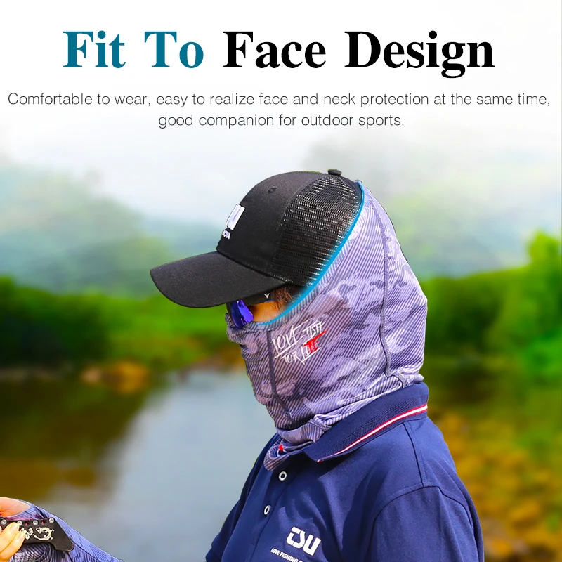 Tsurinoya Angel Mask – Careta solar UV transpirable para pesca deportiva - imagen 3