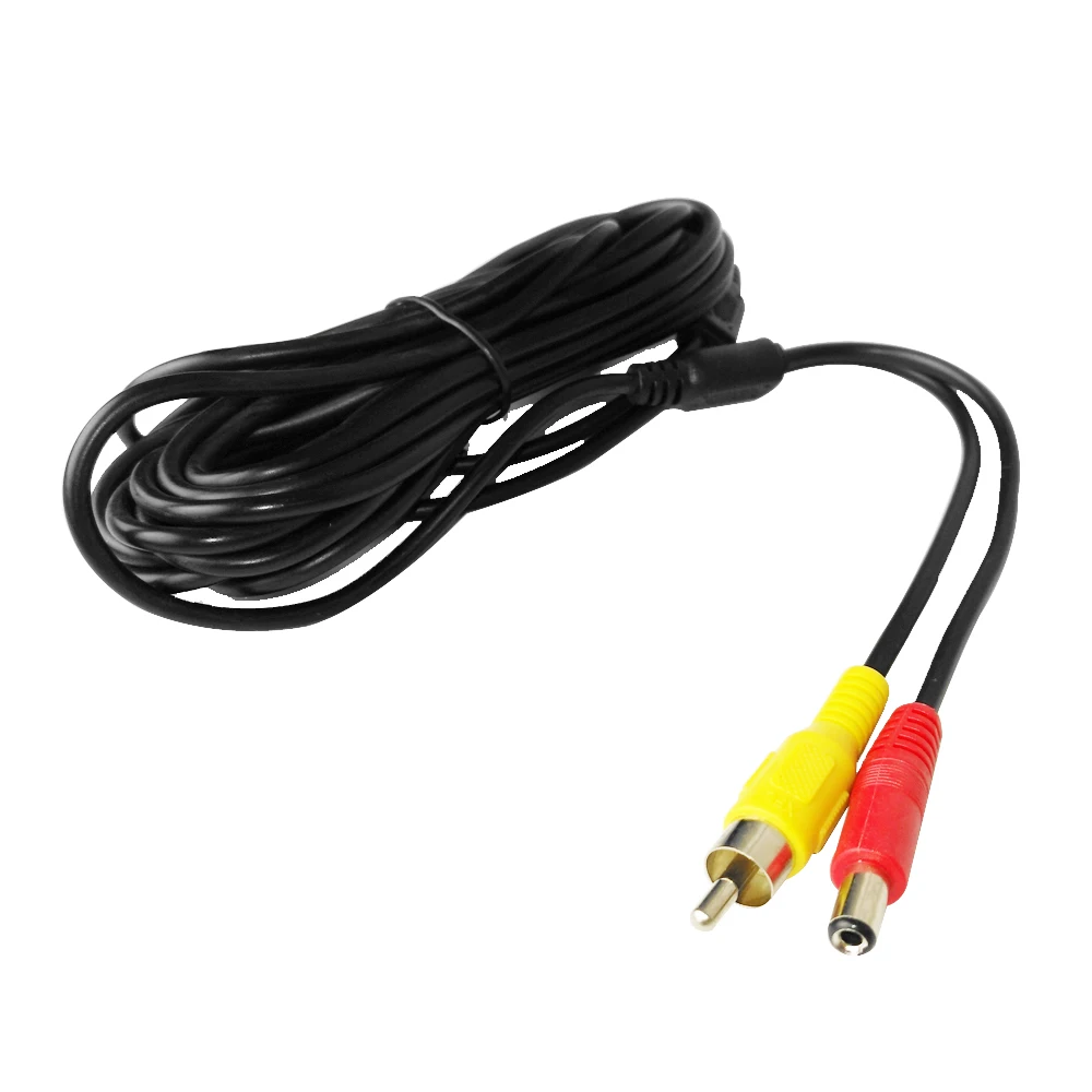5M / 10M / 20M Security CCTV Cable RCA CCTV Camera Video Audio AV Power Cable For Home Surveillance Camera DVR System