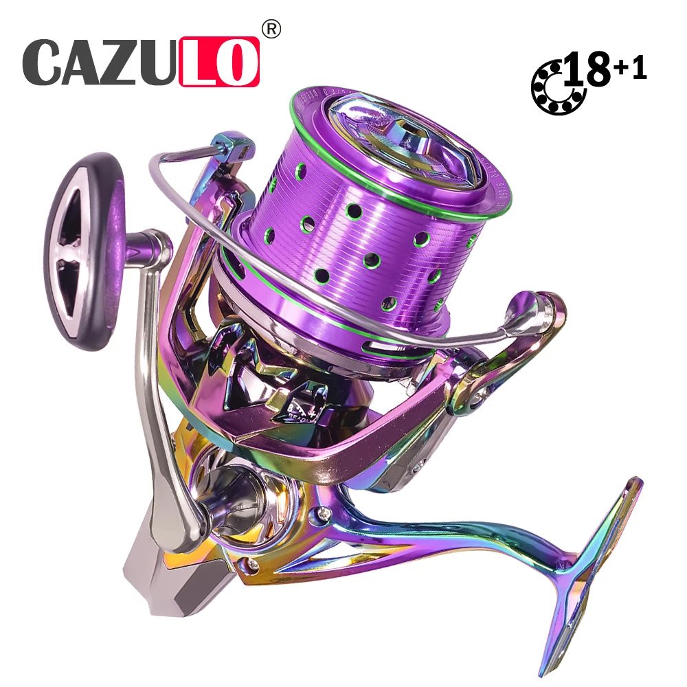 

2021 Fishing Spinning Reel 8000-12000 Spool Max Drag 25KG 18+1BB 4.7:1 Carretilha De Pesca All Metal Body Moulinet Peche En Mer