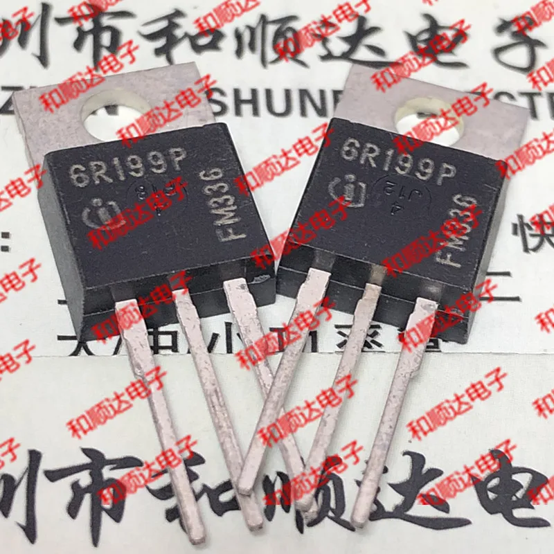 10PCS   6R199P IPP60R199CP  TO-220 650V 16A