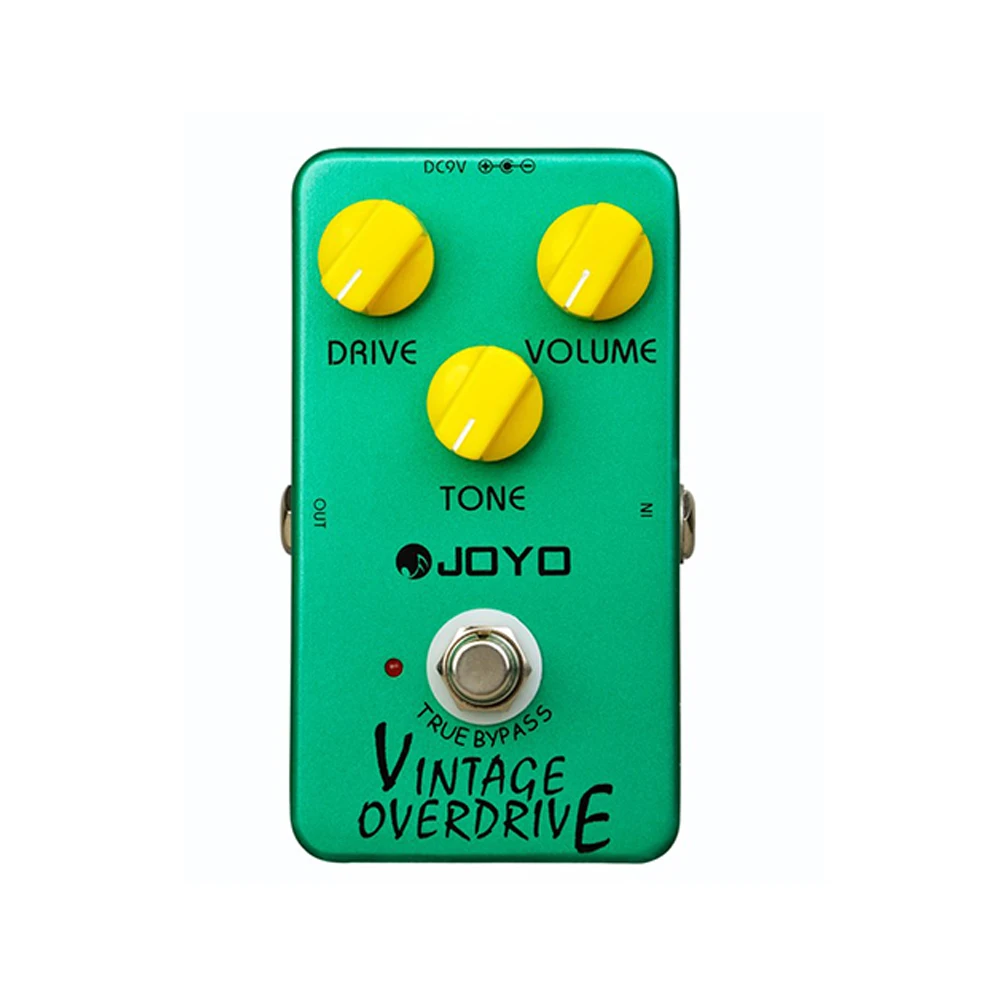 

Joyo JF-01 гитарная педаль эффектов Overdrive Loop винтажная Overdrive гитара для электрической гитары педали трубчатый экран True Bypass