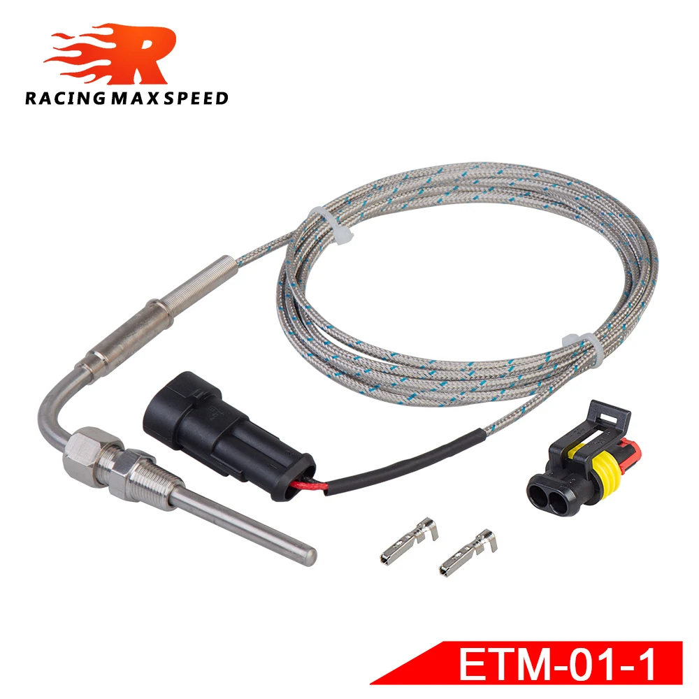 Jauge de température d'échappement étanche pour voiture, compteur numérique avec capteur EXT, compteur de température Turbo pour 4WD Hilux Patrol EGT