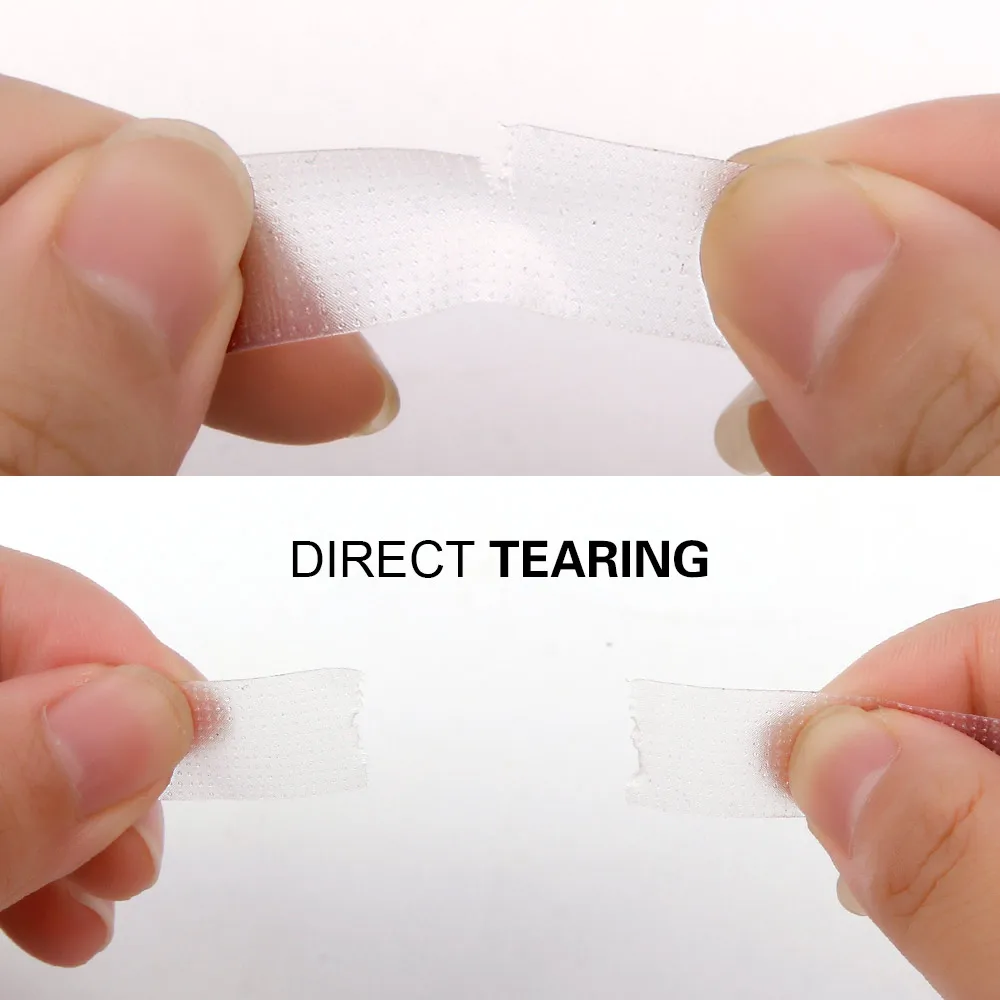 5pcs Eyelid Correction Tape Eyelash Extension Plaster Non-woven Medical Tape Eye Pads Under Patches PE Breathable Makeup Tool