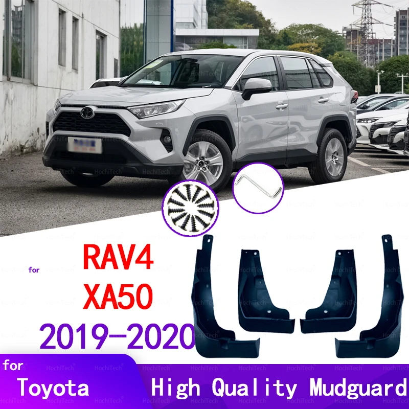 Mud Flaps for Toyota RAV4 XA50 50 2019~2020 RAV 4 Mudflaps Splash Guards Mud Flap Front Rear Mudguards Fender