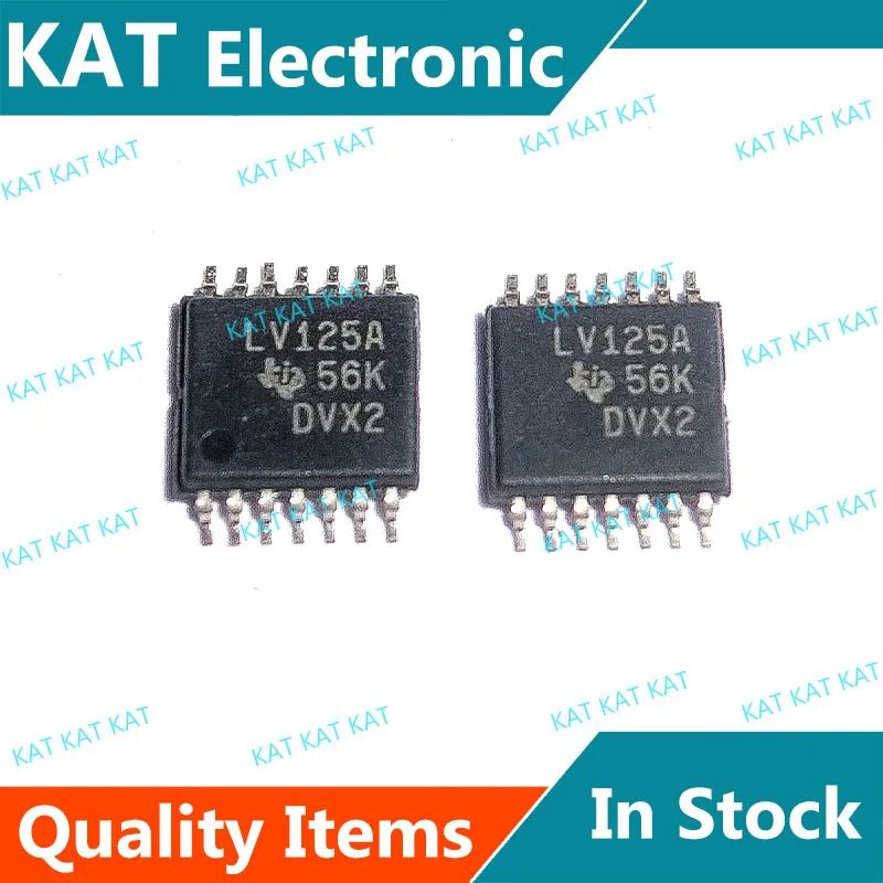 5 unids/lote SN74LV125ADBR LV125A SN74LV125APW SN74LV125APWR SN74LV125APWT SN74LV125ADGVR cuádruple búfer de BUS puertas