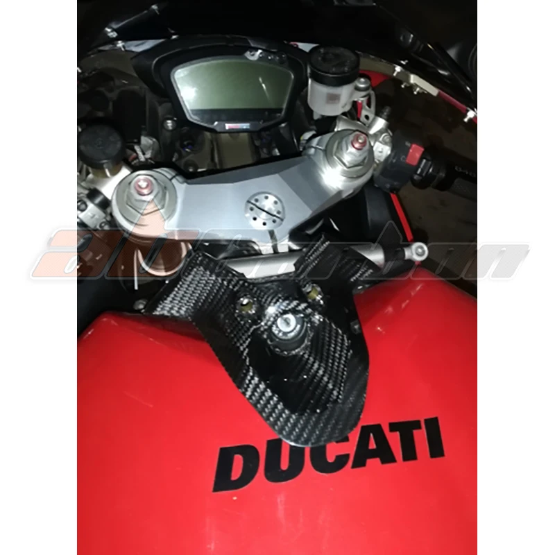 

Защитная крышка переключателя зажигания для Ducati 848 1098 1298, полностью углеродное волокно, 100%