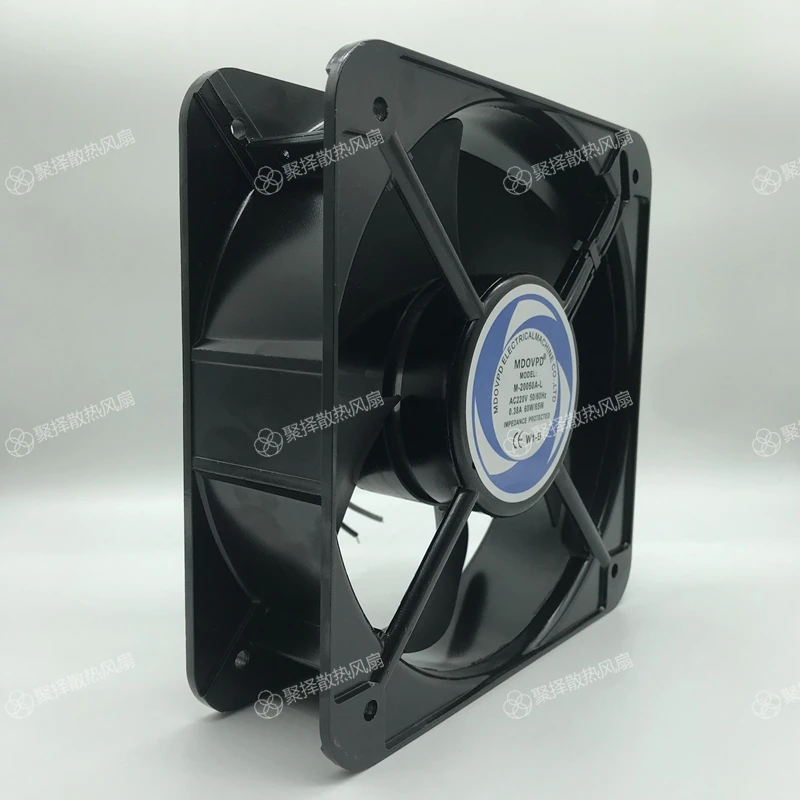 New MDOVPD M - 2006 - A - L 220 v to 380 v 0.32 A rounded square 20060 axial flow fan