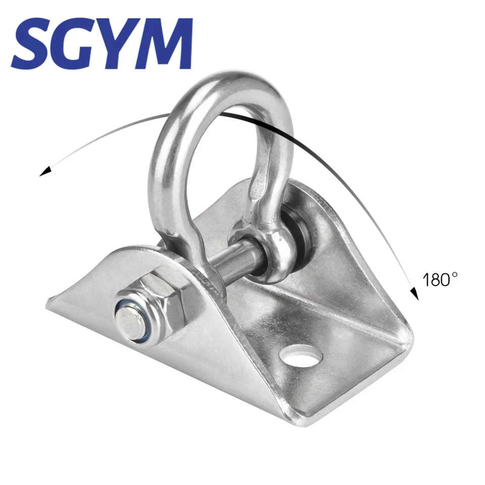 304 Stainless Steel Heavy Duty Swing Fixed Buckles Hook Hanger for Yoga Hammock Chair Sandbag Swing Sets