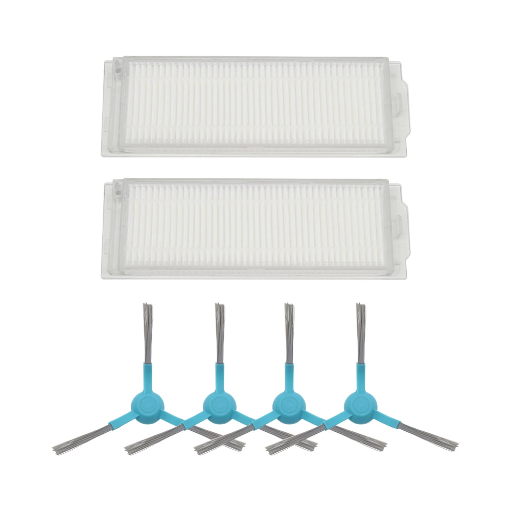 HEPA Filter side Brush Mop Pads Cloth for Cecotec Conga 3290 3490 3690 Vacuum Cleaner Spare Parts Side brush Proscenic m7