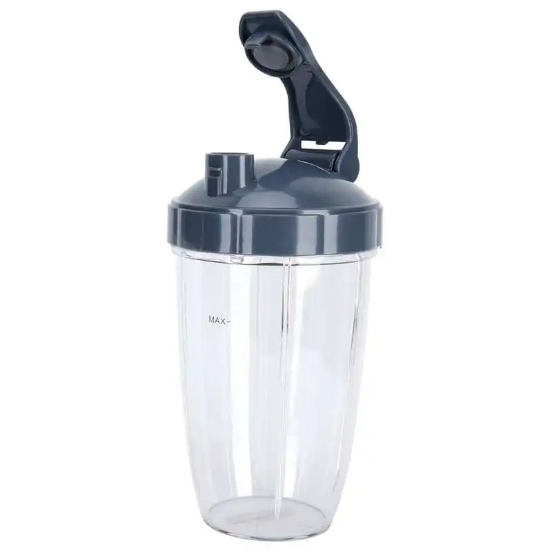 24 UNZEN Transparent Mixer Tasse Container + Deckel Set Ersatz Fit für 600W/900W Entsafter Mixer Teile küche Geräte Zubehör