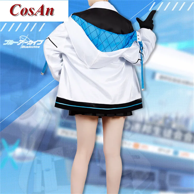 CosAn Hot Game Blue Archive Yuuka Cosplay Costume High Quality Lovely Daily Wear Uniform Activity Party Role Play Clothing