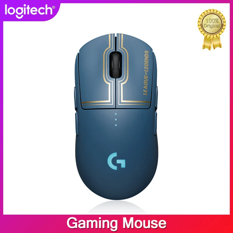 New Logitech Lightspeed G Pro Wireless Gaming Mouse League Of Legends Edition Hero 25k Sensor Programmable Buttons For E-Sports