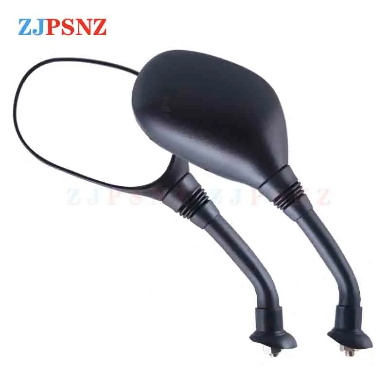 Motorcycle E-bikes Rearview Mirrors 8mm With Holder Indicators Rear View Side Mirror Racing Motorcycle Mirror Rearview Mirrors