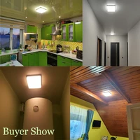 MARPOU Square LED Ceiling Lamp Bedroom Lighting Neutral White Cold White Warm White 48W 36W 24W 18W Led Ceiling Light Room 5