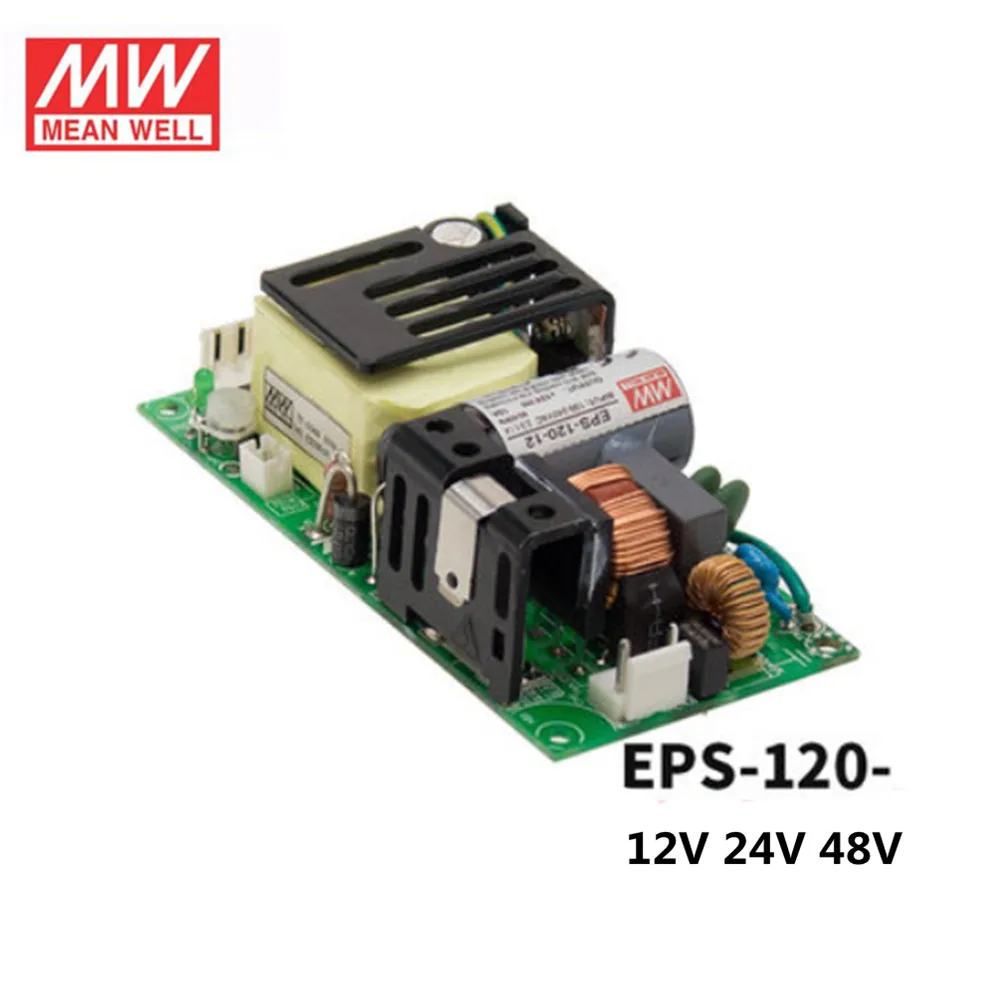 MEAN WELL EPS-120120W PCB power supply EPS-120-48 48V 2.5A EPS-120-24 24V 5A EPS-120-12 12V 10A Meanwell Open Frame power supply