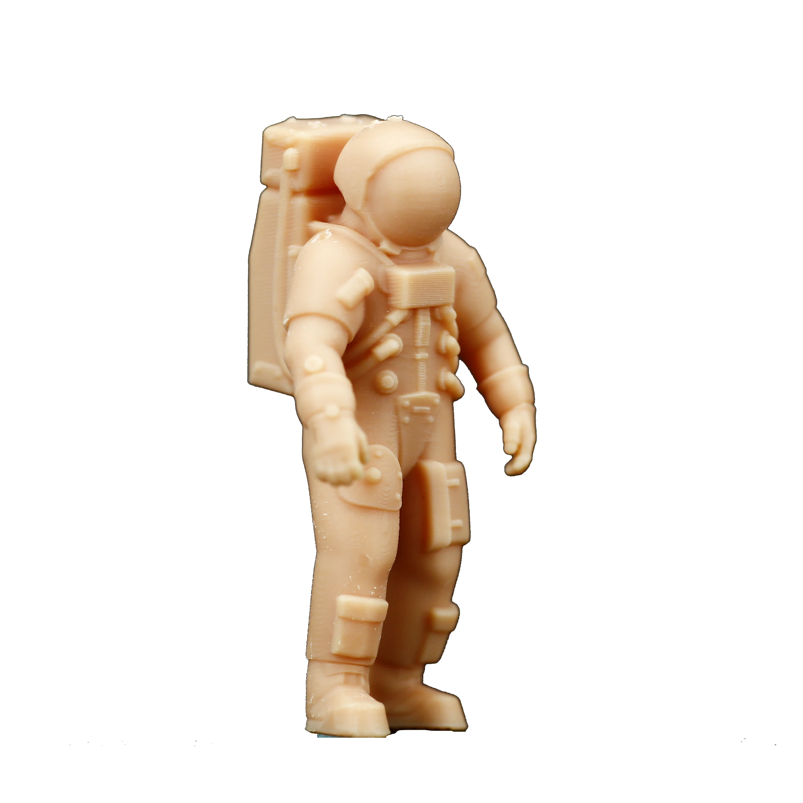 1:64 1/87 Astronaut Model Miniatuur Handwerk Figuur Wit Model Moeten Worden Gekleurd Door Jezelf