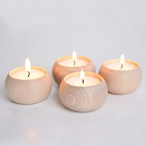 Woopetto Wood Tealight Candle Holder