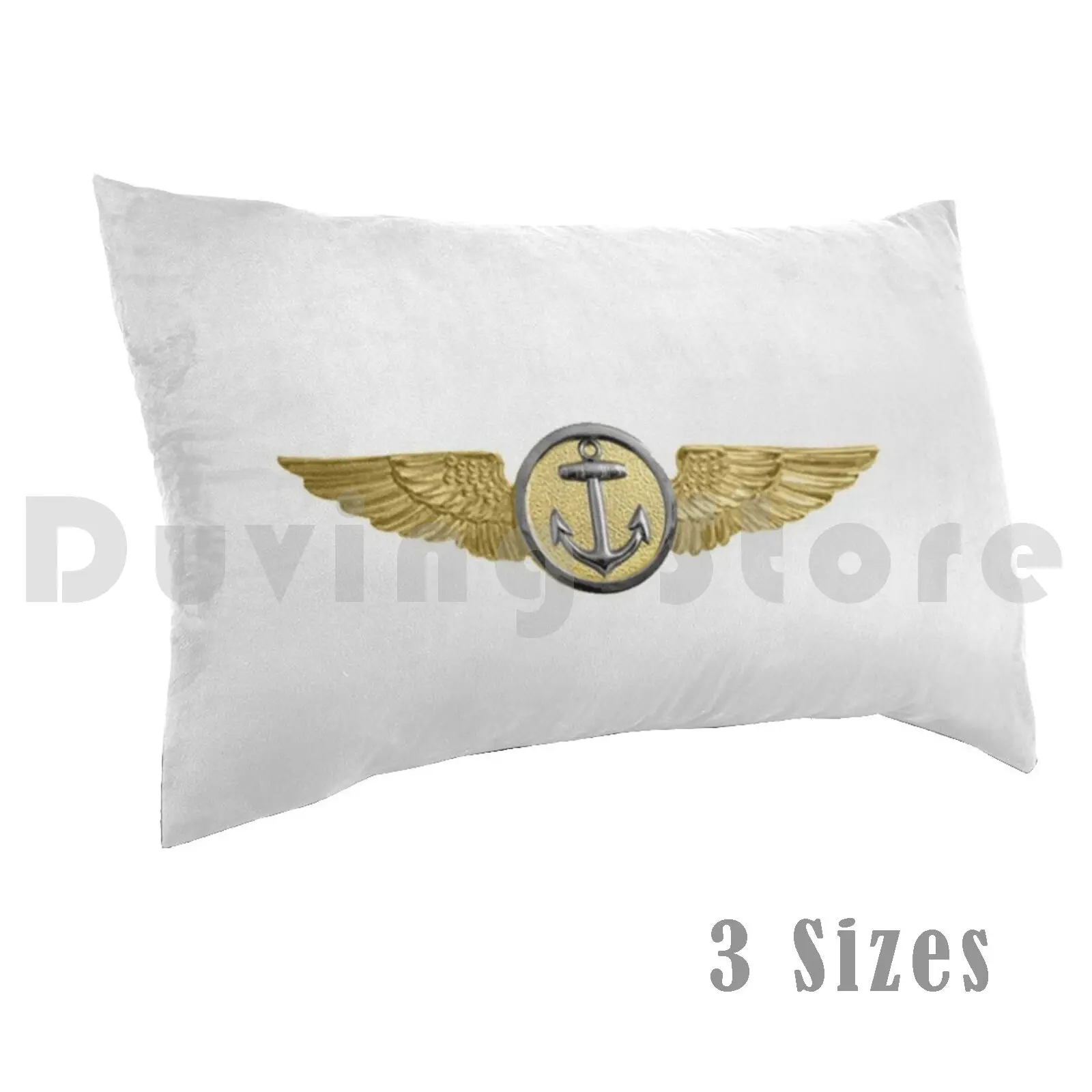 Navy. Usmc. Aviation Insignia , Naval Aviation Observer , Badge. Pillow Case Printed 50x75 Usmc Bird Propeller