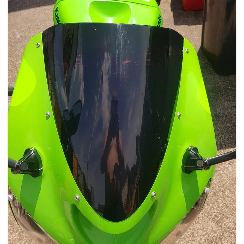 Windscreen For 2005 2006 2007 2008 Kawasaki Ninja 636 ZX6R ZX-6R ZX 6R ZX10R ZX-10R 10R 06 07 Wind Screen Deflectors Windshield