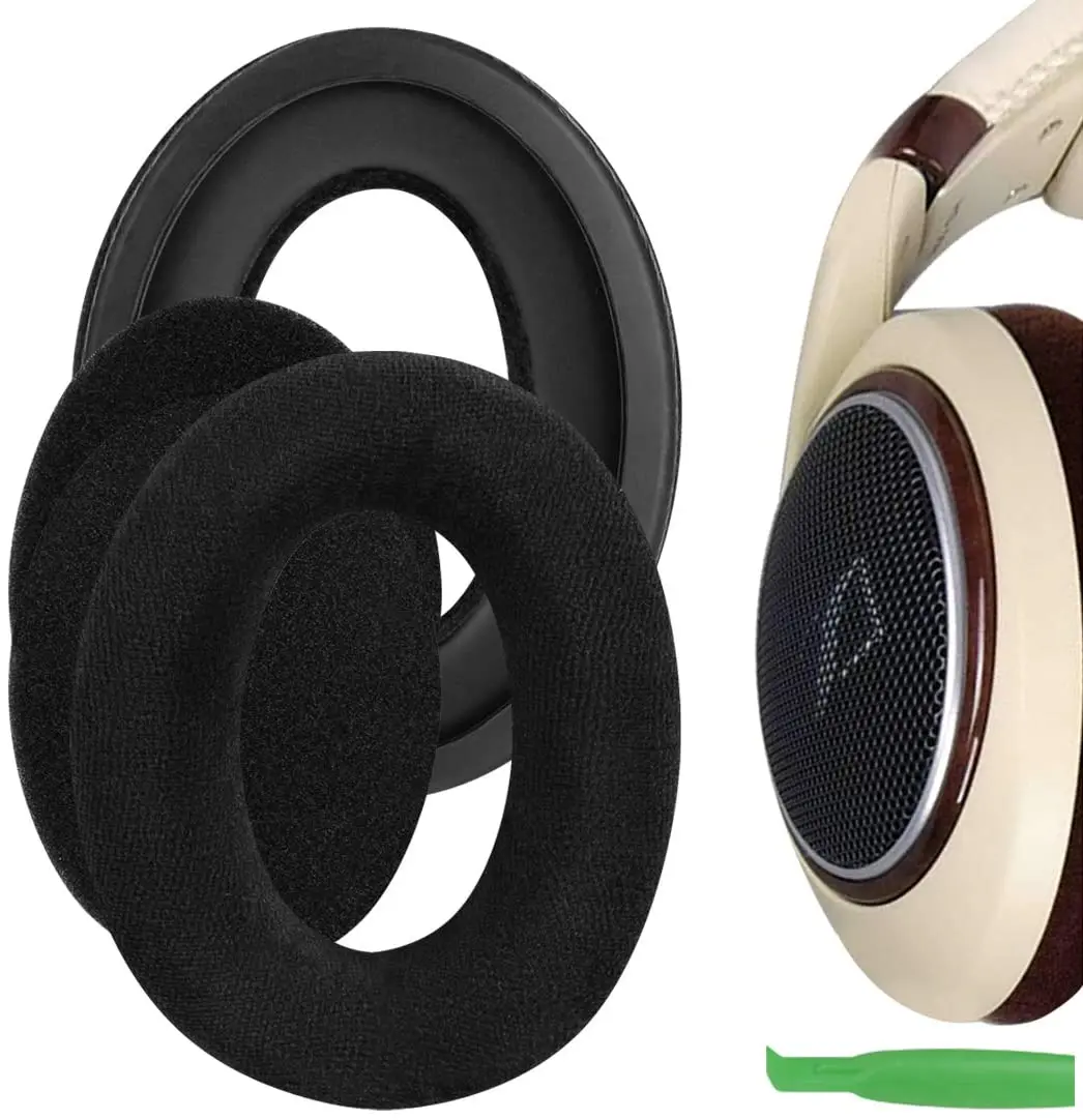 Almohadillas de repuesto para auriculares Sennheiser HD515, HD555, HD595, HD518, almohadillas para los oídos/protectores para los oídos/reparación