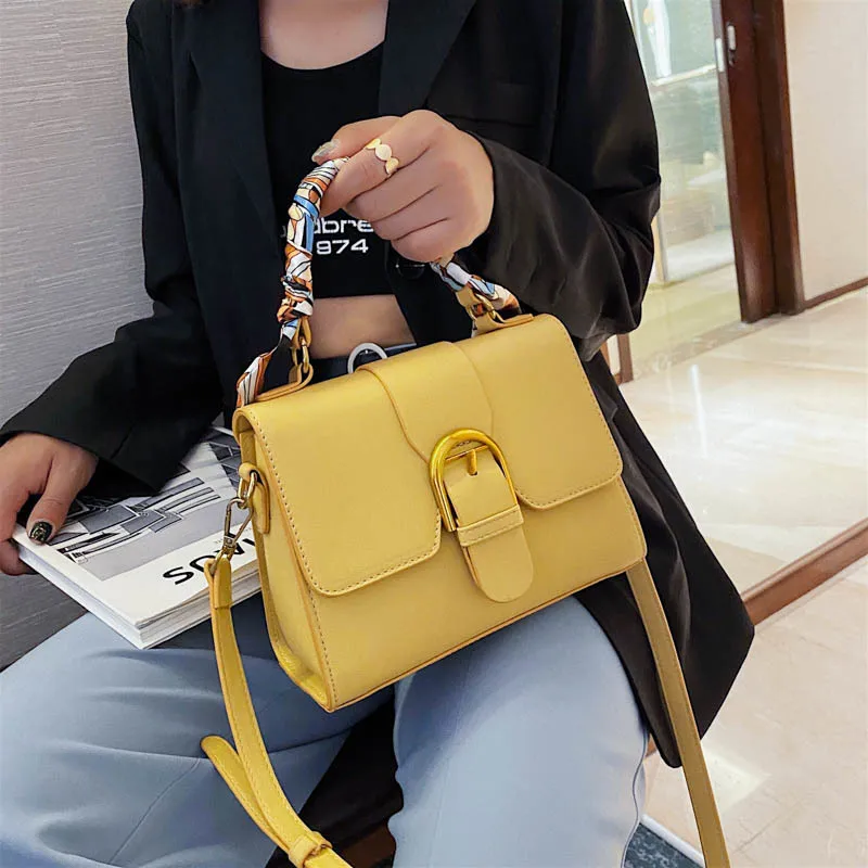 Shoulder Bags With Handle And Strap For Women 2023 New Trend Luxury Crossbody Leather Messenger Ladies Female Fashion Handbags