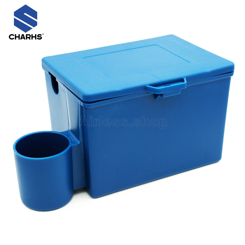 Airless sprayer plastic Tool box Portable 30*18*16cm for Home painter work