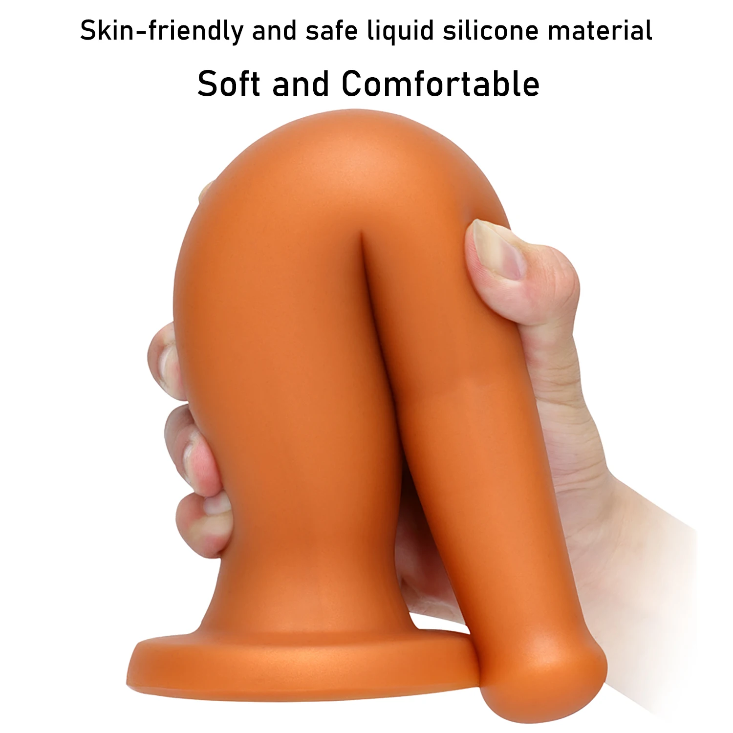 Oversized Liquid Silicone Anal Plug Dildos Imitation Wine Bottle Anal Dilator Big Butt Plug Stimulates Vagina and Anus Sex Toys