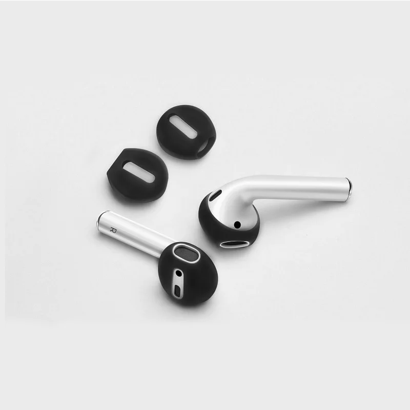 Oreillettes en silicone pour Airpods Free Buds3 Pro, écouteurs sans fil Bluetooth, écouteurs iPhone, étui pour écouteurs, embouts, 2 pièces