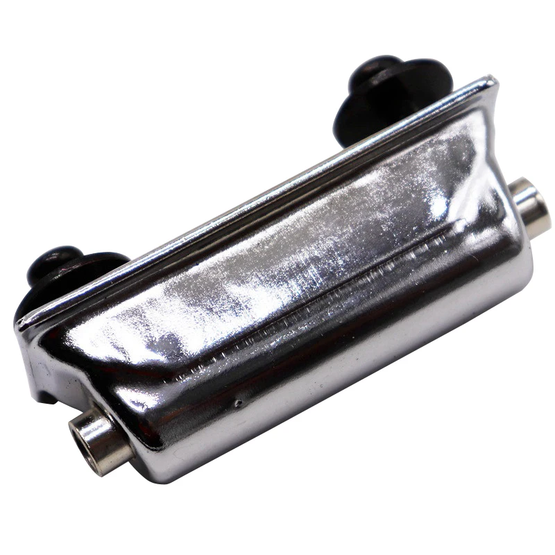 51mm hole to hole Iron plate plating double side drum lug silver color 2 side drum lug with mounting screws