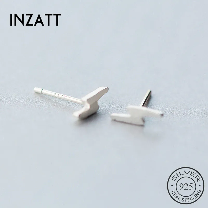 

Женские серьги-гвоздики из серебра 925 пробы с молнией