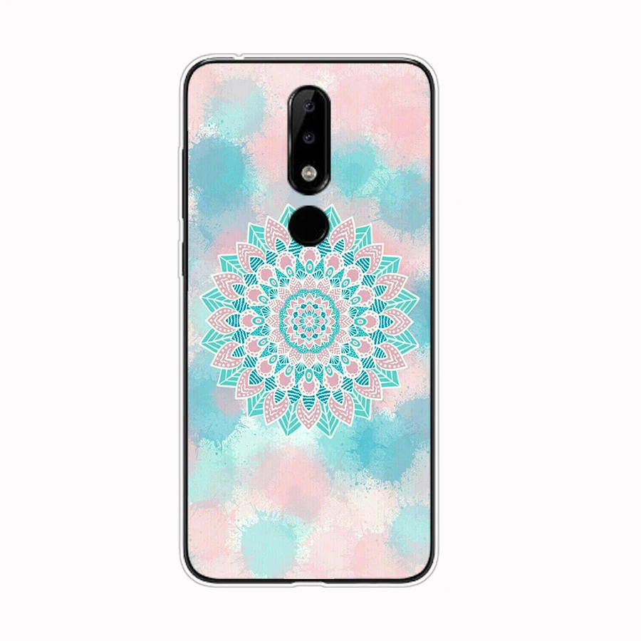 71SD gold mandala Soft Silicone Tpu Cover phone Case for Nokia 2 2.1 2.3 3 3.1 4.2 5. 5.1 6 7.2 8 Plus Case