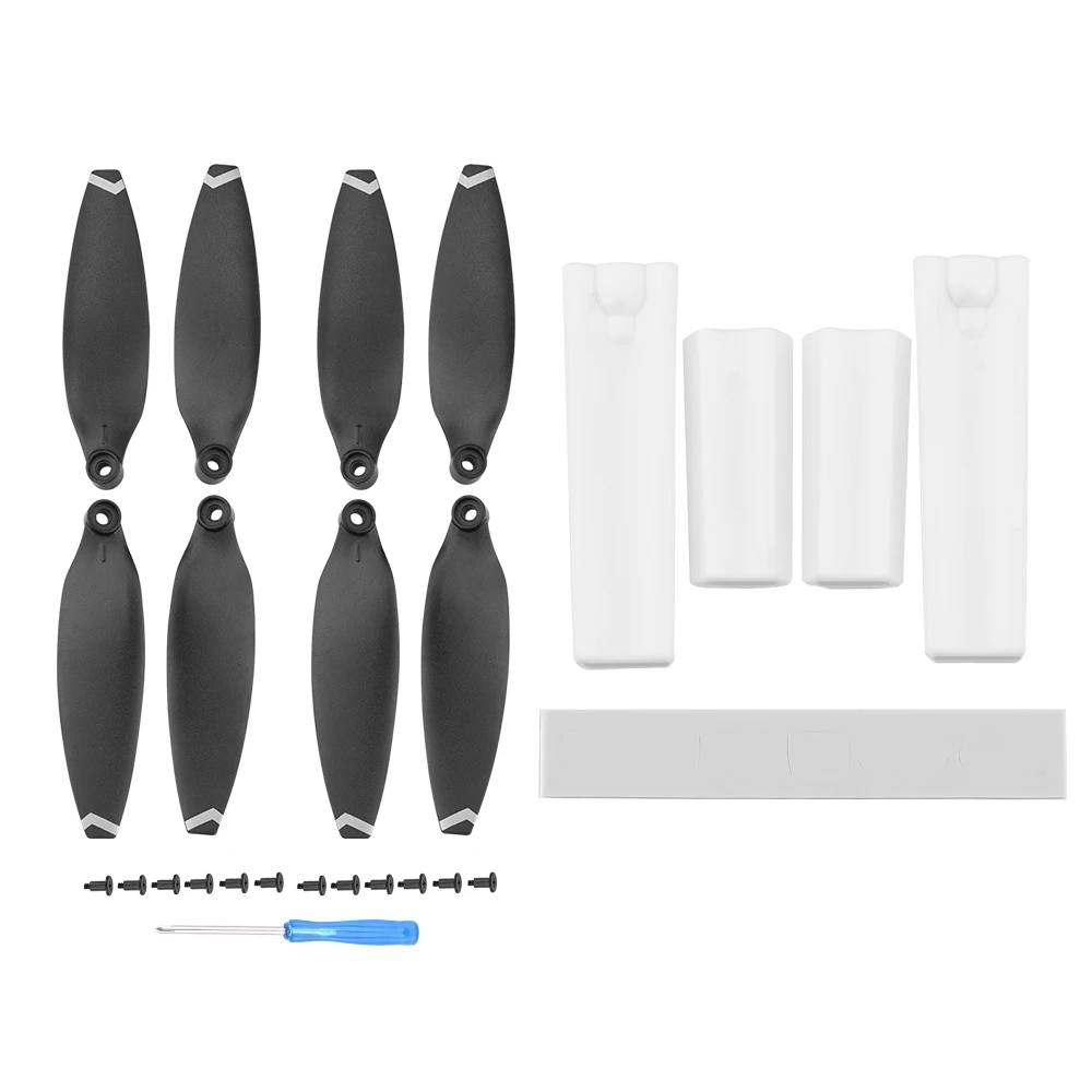 Landing Gear Propeller For FIMI X8 Mini/Mini V2 Drone Height Extended Leg Protector Light Weight Wing Fans Drone Accessory