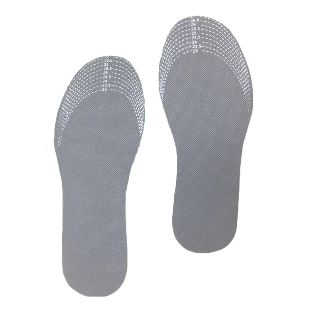 Unisex 1 Pair Healthy Bamboo Charcoal Deodorant Cushion Foot Inserts Shoe Pads Insoles Feet Cushion Pads Care Insoles