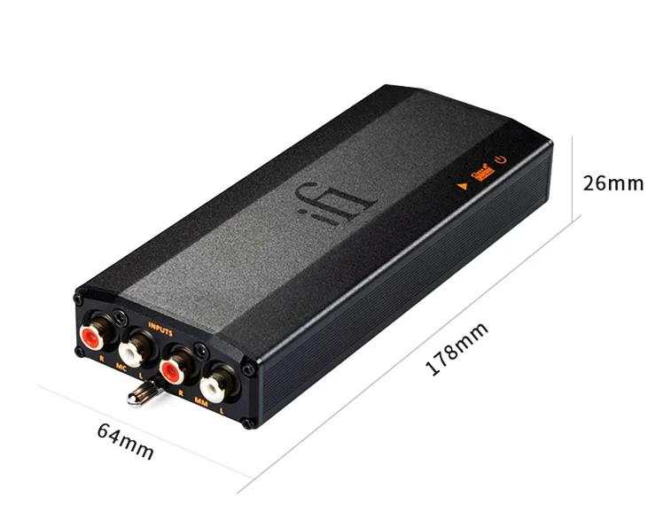 

New iFi Micro iPhono3 BL MM/MC vinyl cartridge amplifier Record hifi music 6 types of equalization curve/precision curve