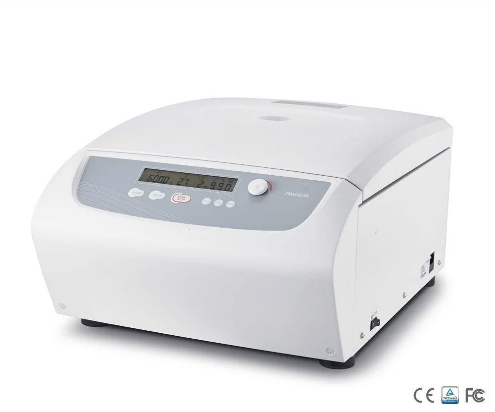 Multi-Purpose Clinical Centrifuge Machine 300-6000rpm Low Speed DM0636 Max. Capacity 100ml * 4 Brushless DC Motor