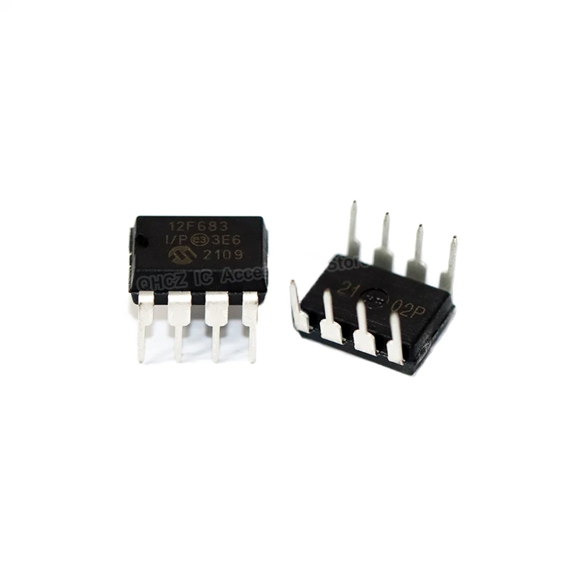 

10pcs PIC12F683-I/P PIC12F683 DIP-8 New and Original Integrated circuit IC chip Microcontroller Chip MCU In Stock