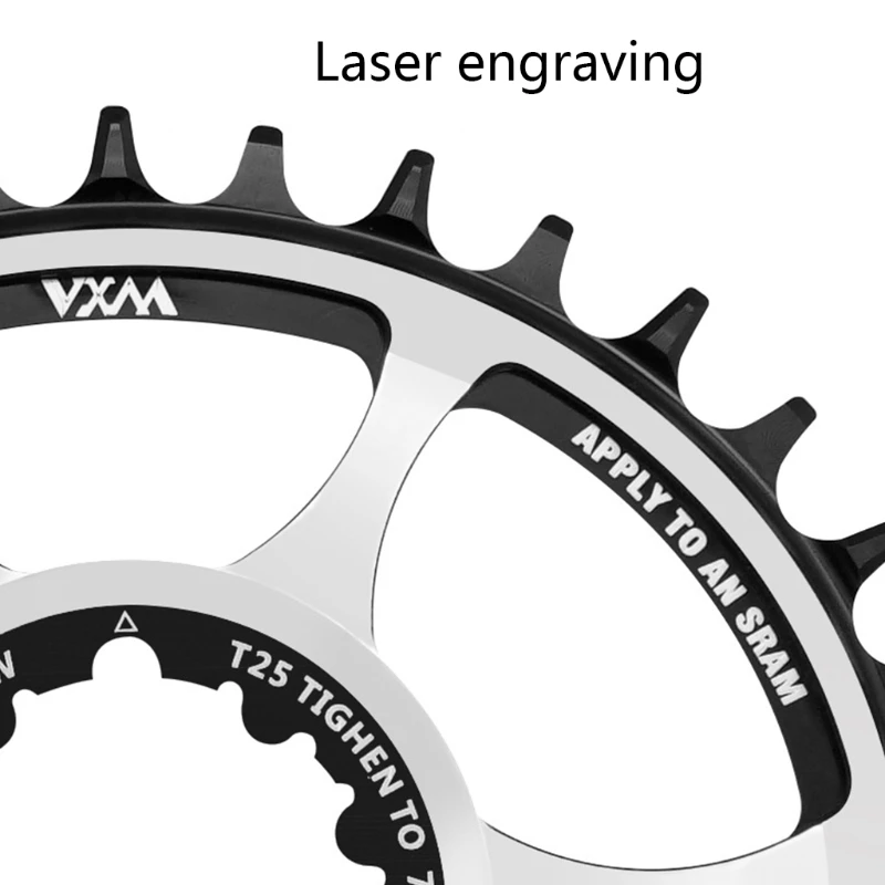 Bicycle Oval Chainring Offset 3mm 32t 34t 36t for Sram Gxp Xx1 Eagle X01 Gx X1 1400 X0 X9 S1400 Mtb Sprocket