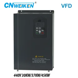 Frequency Converter For Motor 440V 30KW/37KW/45KW 3 Phase Input And Three Output 50hz/60hz AC Drive VFD Frequency Inverter