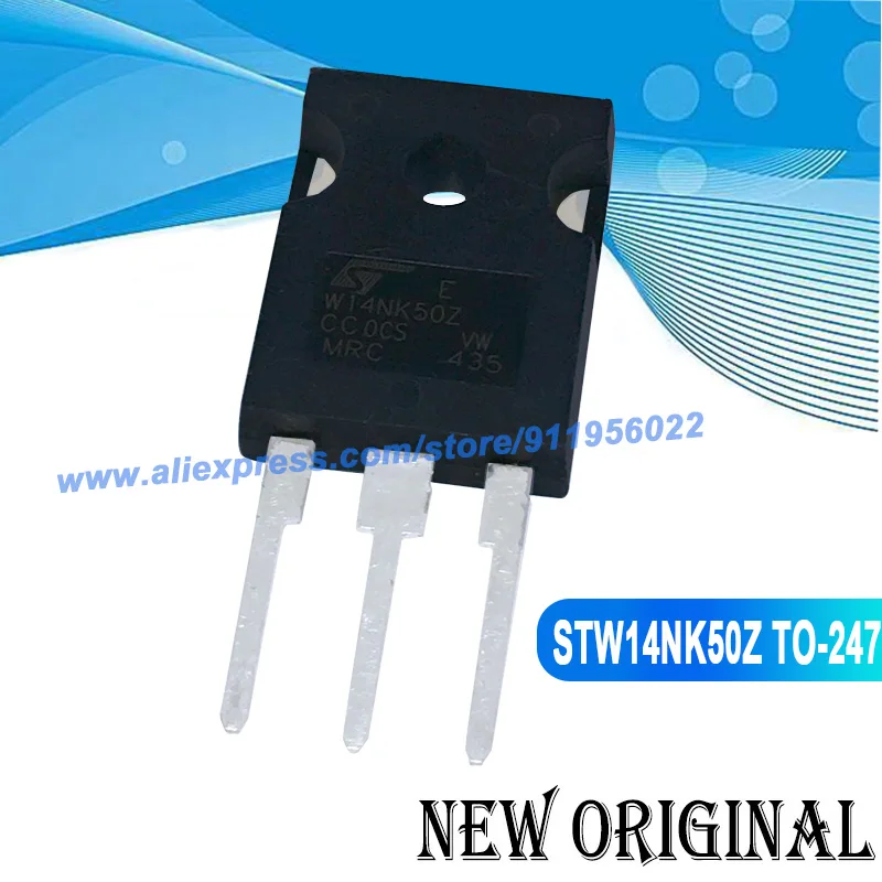 (5 Pieces) W14NK50Z STW14NK50Z  TO-247 500V 14A / STW26NM50 W26NM50 STW23NM50N W23NM50N STW23N85K5 23N85K5 TO-247