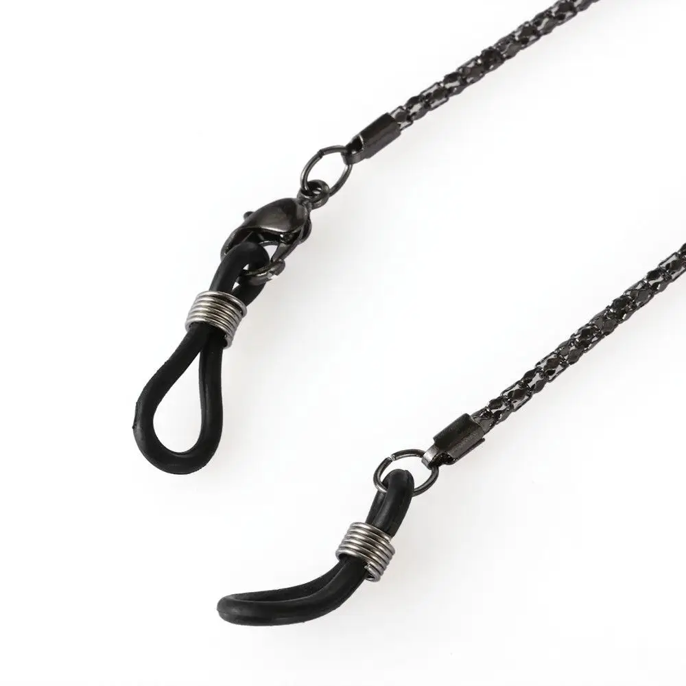 4 Colors Durable Non-slip Unisex Metal Lanyard Reading Glasses Chain Sunglasses Strap Spectacles Cord