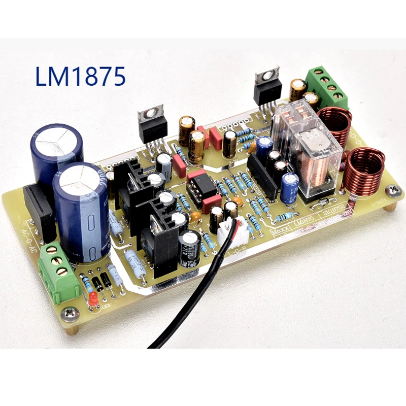 KYYSLB SK18752 AC12-22Vไข้เครื่องขยายเสียงบอร์ดOp Amp Preampและเข้ากันได้กับLM1875 ชิปเครื่องขยายเสียง