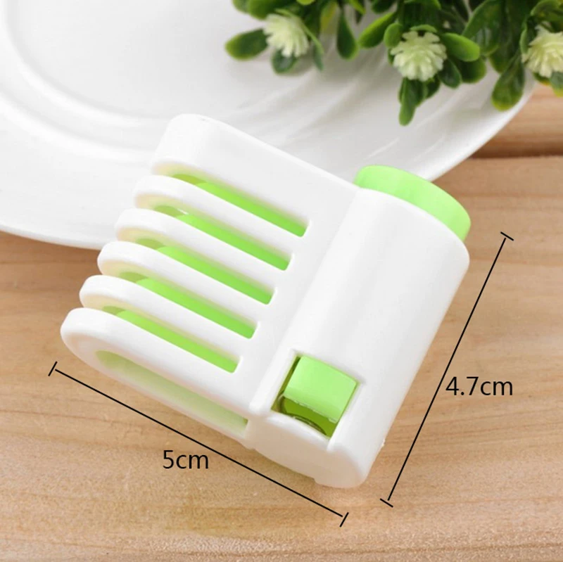 2Pcs 5Layers Bread Slicer Food-Grade Plastic Cake Bread Cutter Cutting Bread Knife Splitter Toast Slicer Kichen Baking