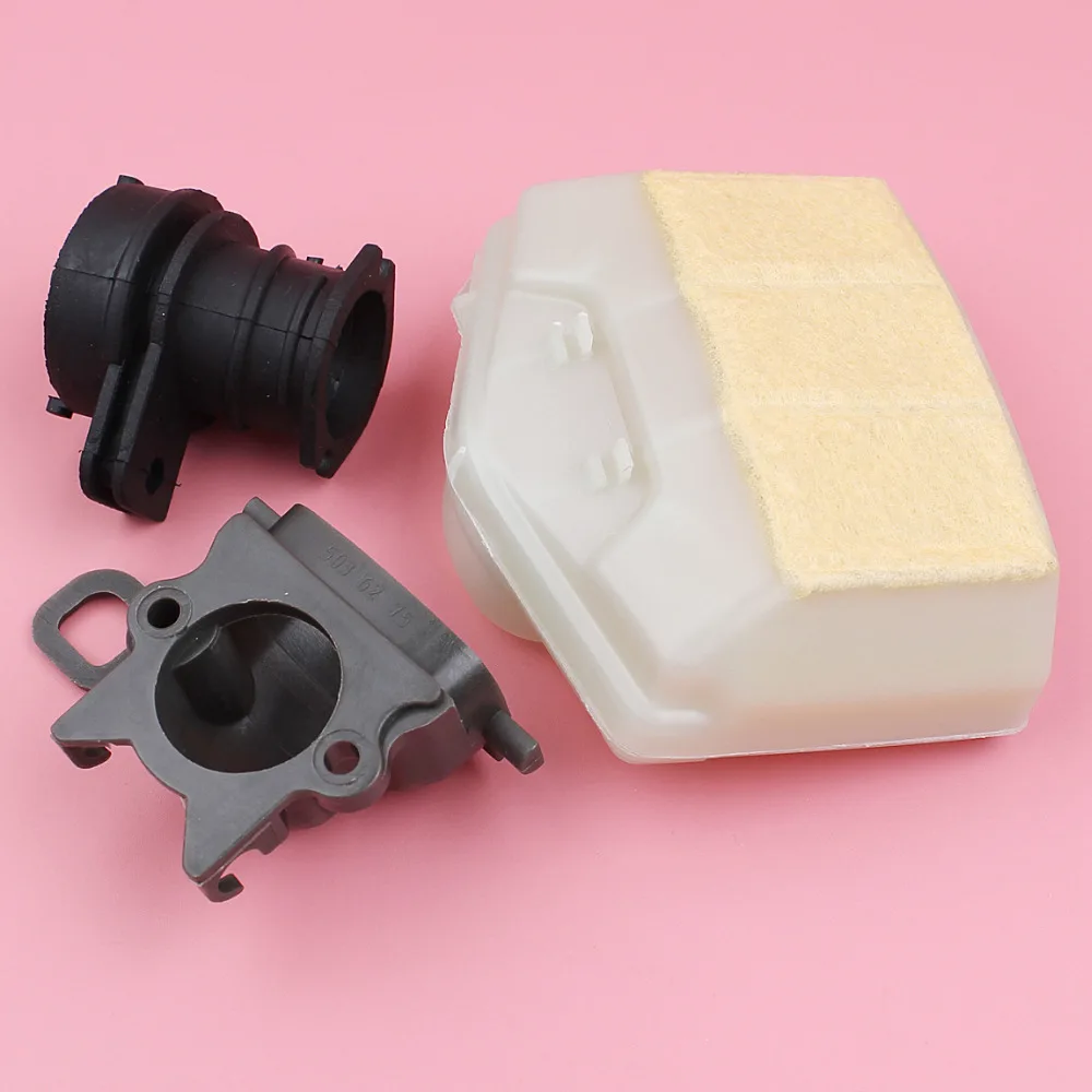 Adephol filtro dell'aria Cleaner collettore di aspirazione Base di montaggio a gomito per Husqvarna 372 371 365 362 ricambio per motosega sostituire la parte dello strumento