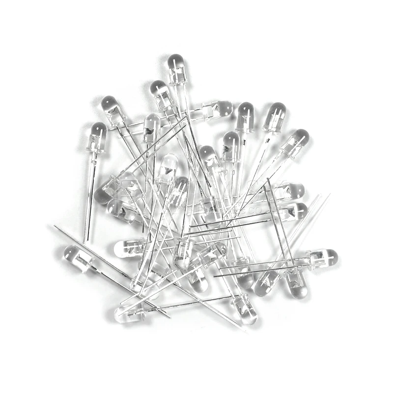 100pcs LED 5mm 940nm IR Infrared Emitting Round Tube Light diode image 3