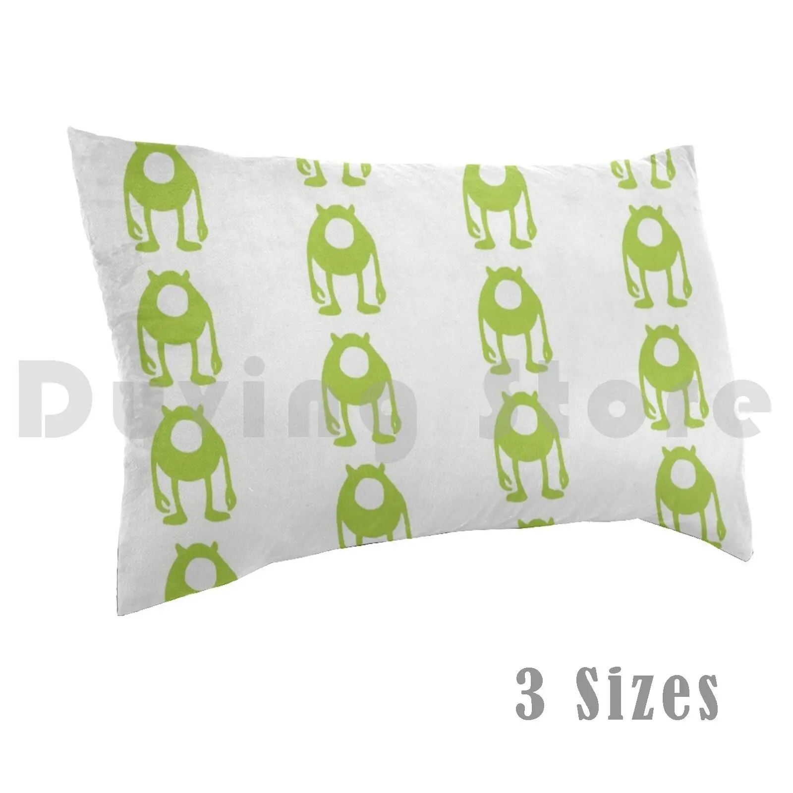 

Mike Wazowksi Silhouette pillow Case DIY 50 * 70 Pixar Monsters Inc Monster Sulley Mike Parks Walt Silhouette