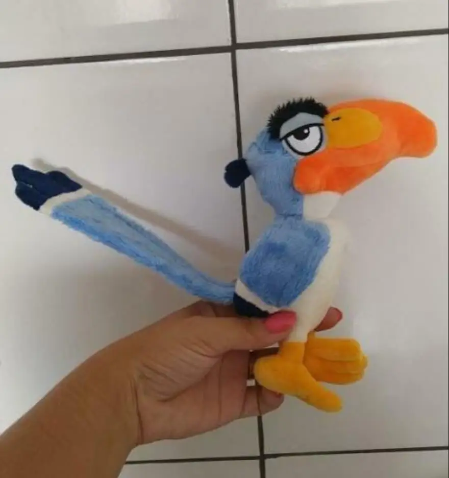 Officia  DISNEY the Lion King ZAZU 20cm Rare Bean Bag Plush Doll Stuffed Toy Gifts