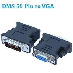 59 Pin to VGA Male to Female DMS-59 to VGA Adapter For Video Card